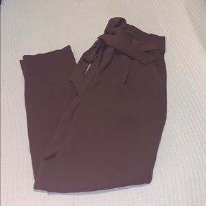 Worn Once - Express Paperbag Ankle Pant